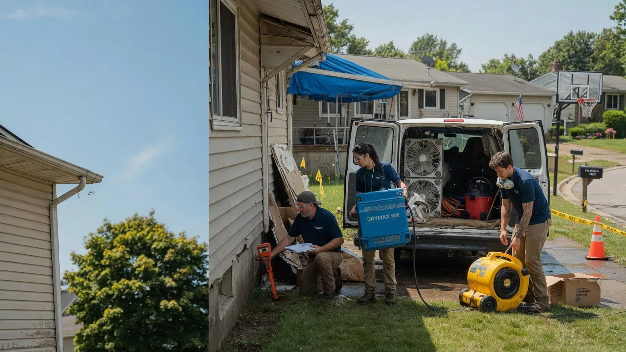 Ceiling Leak Cleanup in Willard, WI near me