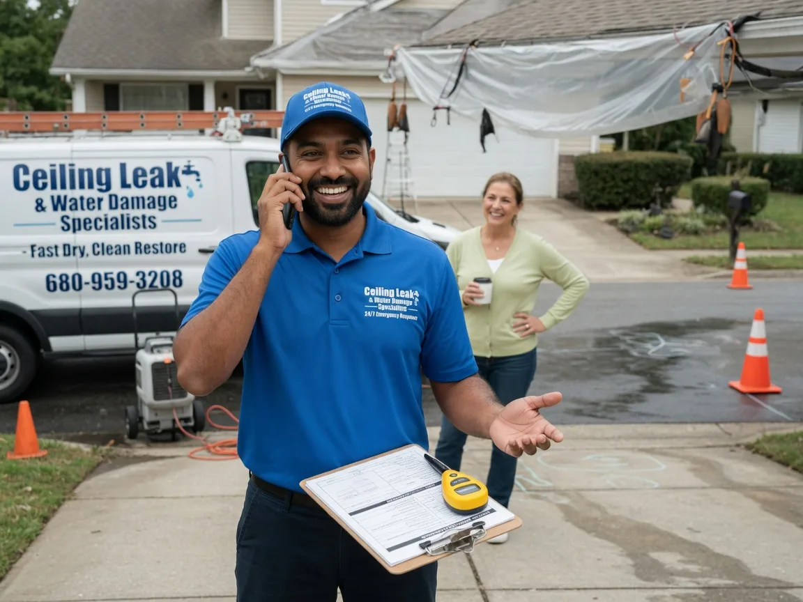 Ceiling Leak Cleanup Willard, WI FAQs